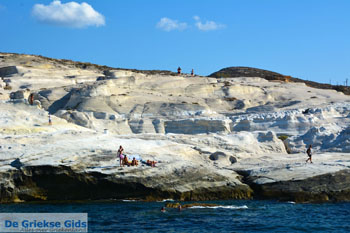 Sarakiniko Milos | Cycladen Griekenland | Foto 62 - Foto van https://www.grieksegids.nl/fotos/milos/normaal/sarakiniko-062.jpg