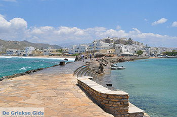 Naxos stad vakantie