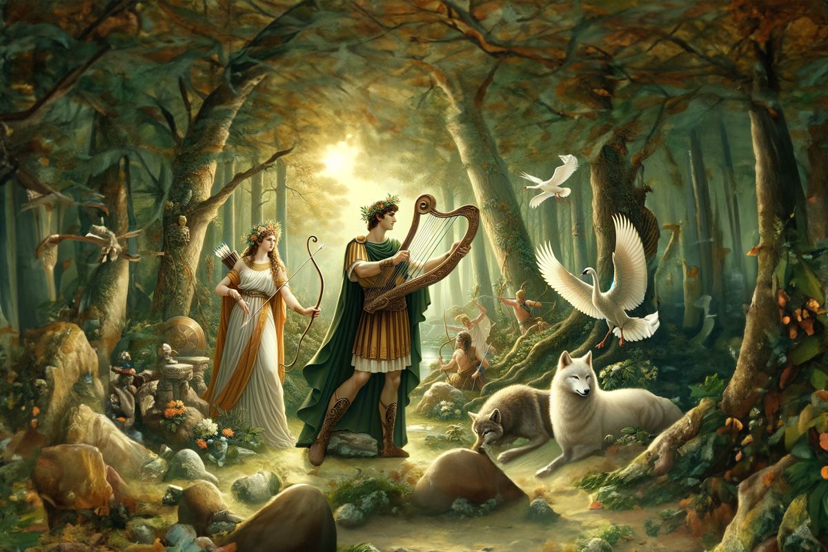 Apollo, Griekse god van licht en muziek - De Griekse Gids