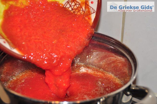 Tomatensaus maken
