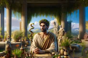 Asclepius, Griekse god van de geneeskunst