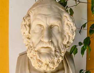 Homerus Griekse schrijver en dichter