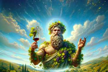 Dionysos god van wijn en plezier