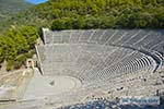 Theater Epidavros -Epidaurus in Argolis op Peloponnesos foto 5 - Foto van De Griekse Gids