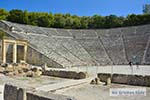 Theater Epidavros -Epidaurus in Argolis op Peloponnesos foto 7 - Foto van De Griekse Gids