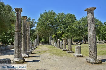 Antiek Olympia - Elia foto 15 - Foto van https://www.grieksegids.nl/fotos/peloponnesos/elia/olympia/350pix/olympia-elia-015.jpg