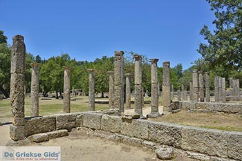 Antiek Olympia - Elia foto 16 - Foto van https://www.grieksegids.nl/fotos/peloponnesos/elia/olympia/350pix/olympia-elia-016.jpg