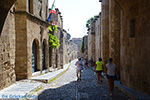 Ridderstraat - Rhodos stad Rhodos - Rhodos Dodecanese   - Foto van De Griekse Gids