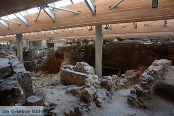 Opgravingen Akrotiri Santorini | Cycladen Griekenland | Foto 8 - Foto van https://www.grieksegids.nl/fotos/santorini/normaal/akrotiri-santorini-008.jpg