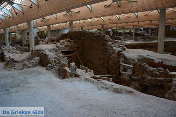 Opgravingen Akrotiri Santorini | Cycladen Griekenland | Foto 10 - Foto van https://www.grieksegids.nl/fotos/santorini/normaal/akrotiri-santorini-010.jpg