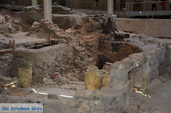 Opgravingen Akrotiri Santorini | Cycladen Griekenland | Foto 15 - Foto van https://www.grieksegids.nl/fotos/santorini/normaal/akrotiri-santorini-015.jpg