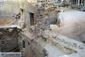 Opgravingen Akrotiri Santorini | Cycladen Griekenland | Foto 19 - Foto van https://www.grieksegids.nl/fotos/santorini/normaal/akrotiri-santorini-019.jpg