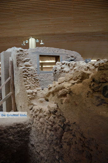 Opgravingen Akrotiri Santorini | Cycladen Griekenland | Foto 20 - Foto van https://www.grieksegids.nl/fotos/santorini/normaal/akrotiri-santorini-020.jpg