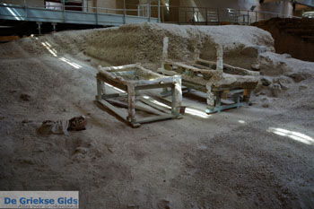 Opgravingen Akrotiri Santorini | Cycladen Griekenland | Foto 23 - Foto van https://www.grieksegids.nl/fotos/santorini/normaal/akrotiri-santorini-023.jpg