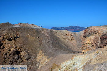Palia en Nea Kameni Santorini | Cycladen Griekenland  | Foto 34 - Foto van https://www.grieksegids.nl/fotos/santorini/normaal/kameni-santorini-034.jpg