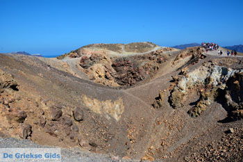 Palia en Nea Kameni Santorini | Cycladen Griekenland  | Foto 44 - Foto van https://www.grieksegids.nl/fotos/santorini/normaal/kameni-santorini-044.jpg