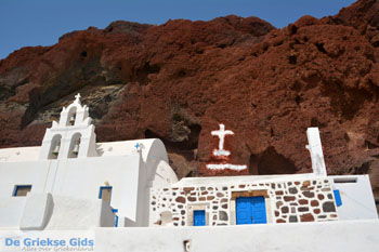 Red Beach Akrotiri Santorini | Cycladen Griekenland | Foto 184 - Foto van https://www.grieksegids.nl/fotos/santorini/normaal/redbeach-santorini-003.jpg