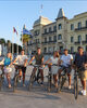 Op het plein voor het Poseidonion Grand Hotel Spetses | Saronische eilanden