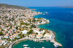 Spetses luchtfoto | Saronische eilanden
