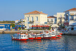 Spetses taxibootjes bij Dapia | Saronische eilanden