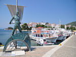 Monument haven Skiathos-stad - Foto van De Griekse Gids