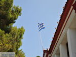 Griekse vlag Bourtzi Skiathos-stad - Foto van De Griekse Gids
