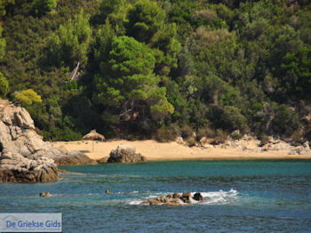 Strand nabij Koutsouri op het eiland Skiathos foto 1 - Foto van https://www.grieksegids.nl/fotos/skiathos/350pixels/eiland-skiathos-017.jpg