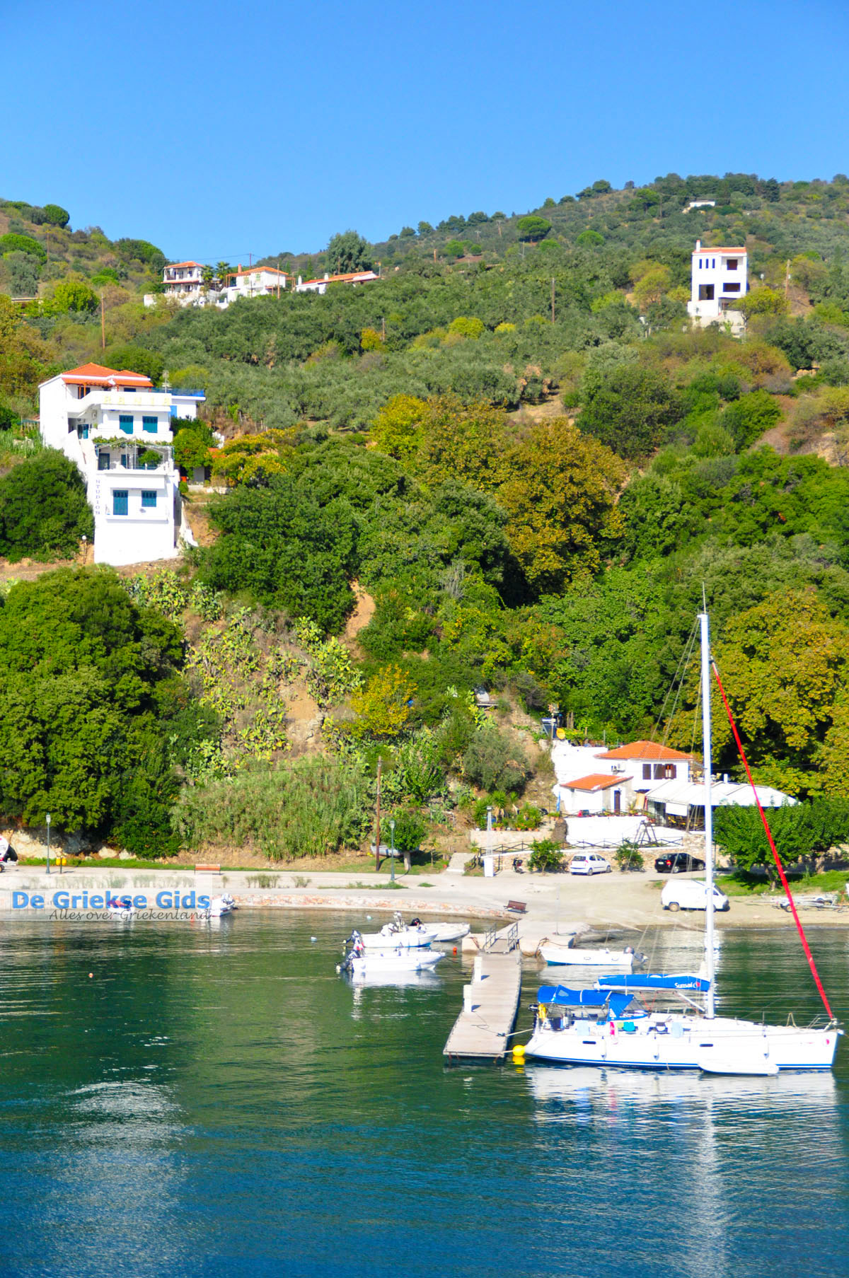 foto Glossa en haven Loutraki Skopelos | Sporaden Griekenland foto 28