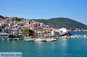 Skopelos stad vakantie
