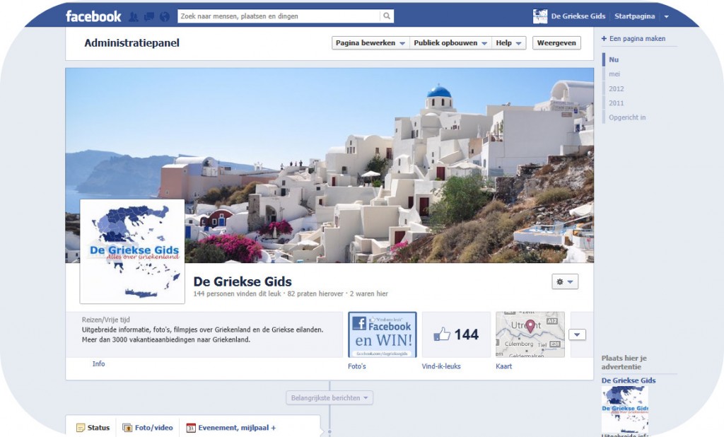 Griekse Gids op Facebook