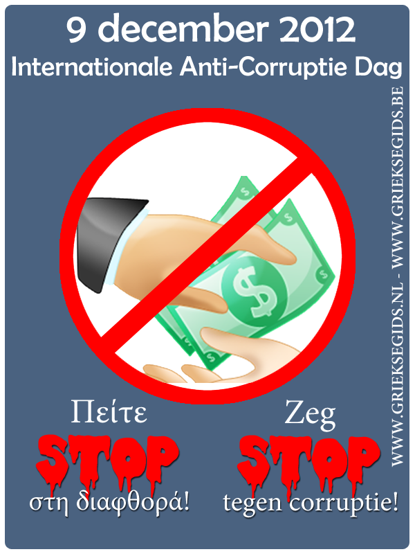 Stop corruptie Stop corruptie