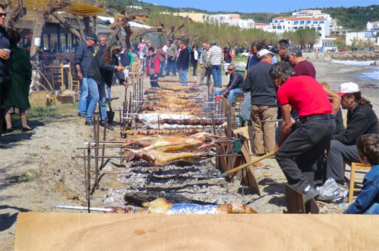 Pasen op Kythira - Foto Sylvia Ruck-Poort