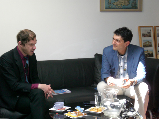 Ontmoeting met Mike Petrakis