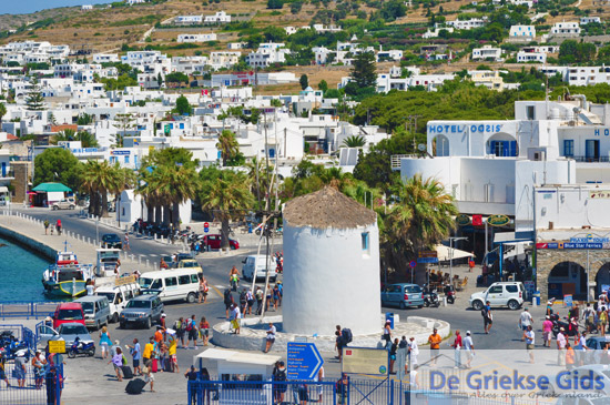 Parikia, de hoofdstad van Paros