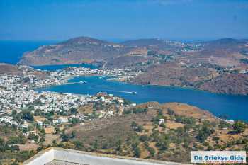 Chora uitzicht op Skala Patmos Dodecanese - De Griekse Gids - Foto van De Griekse Gids