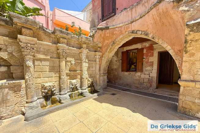Rimondi fontein, Rethymnon stad - Rethymnon Kreta - De Griekse Gids - Foto van De Griekse Gids