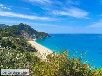 Mylos Beach - Milos Strand Lefkas - De Griekse Gids - Foto van Renate en Rob 