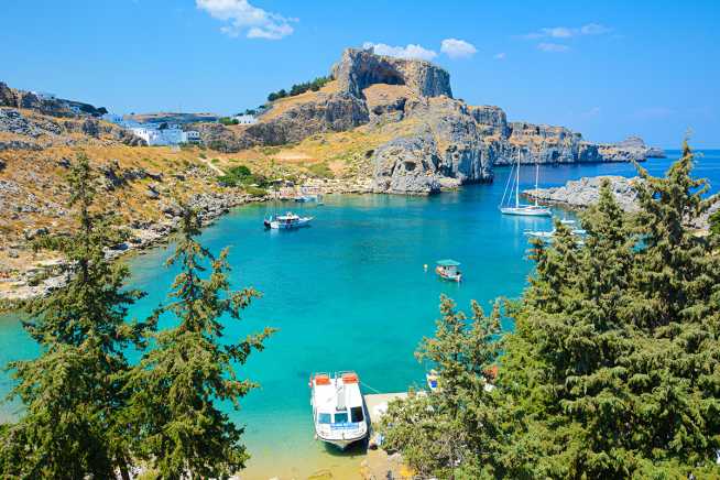 Lindos Rhodos Dodecanese  - Foto van De Griekse Gids