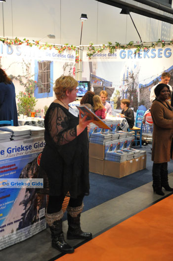 De Griekse Gids op de Vakantiebeurs in Utrecht |Foto 2012 | Nr 96 - Foto van https://www.grieksegids.nl/fotos/vakantiebeurs2012/normaal/vakantiebeurs-2012-grieksegids-096.jpg