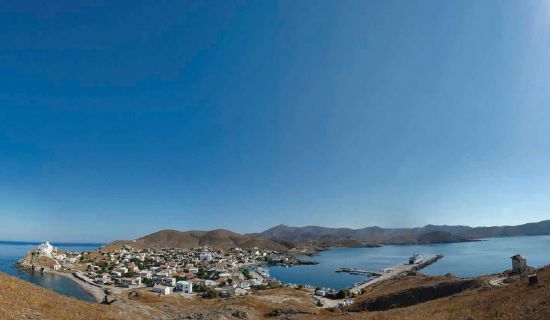 Psara: een trots stipje in de zee