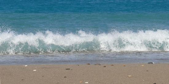 Warm zeewater in Griekenland in september