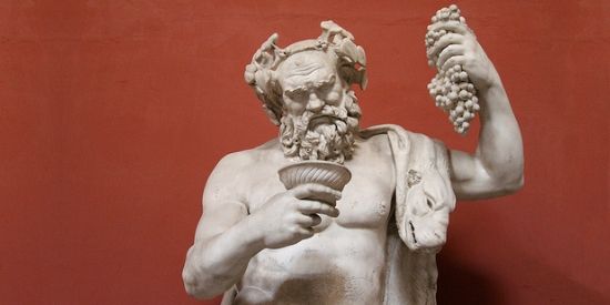 Dionysos of Bacchus in Vaticaans museum