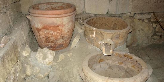 Wijnpers uit de oudheid