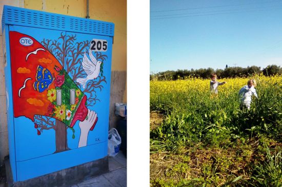 Kunst en kids op Zakynthos