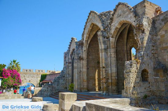 Panagia tou Bourgou kerk Rhodos stad