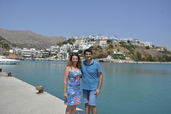 Jorgos en Wendy van De Griekse Gids in Agia Galini Griekenland