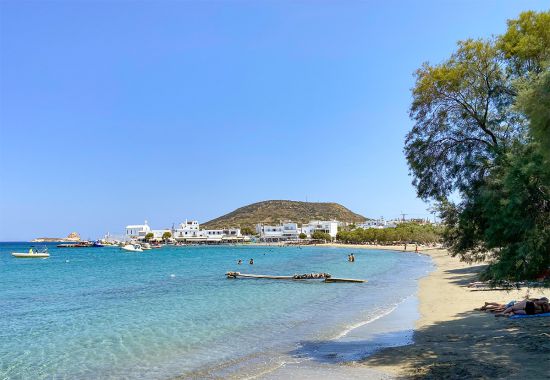 Strand op Milos