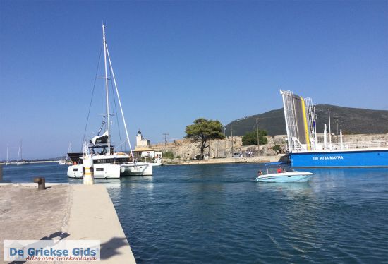 Lefkas-stad draaibrug