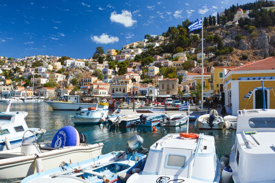 Symi eiland Griekenland