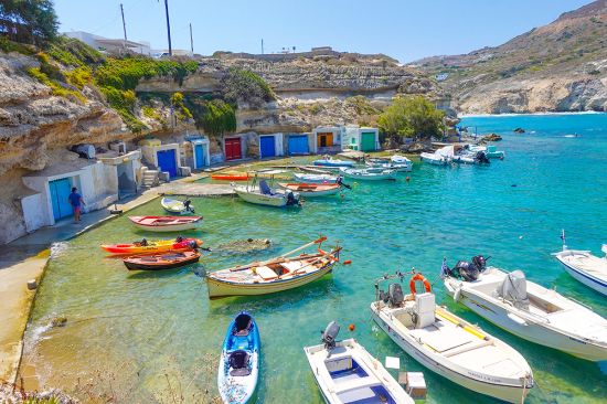 Eilandhoppen Milos, Kimolos en Syros